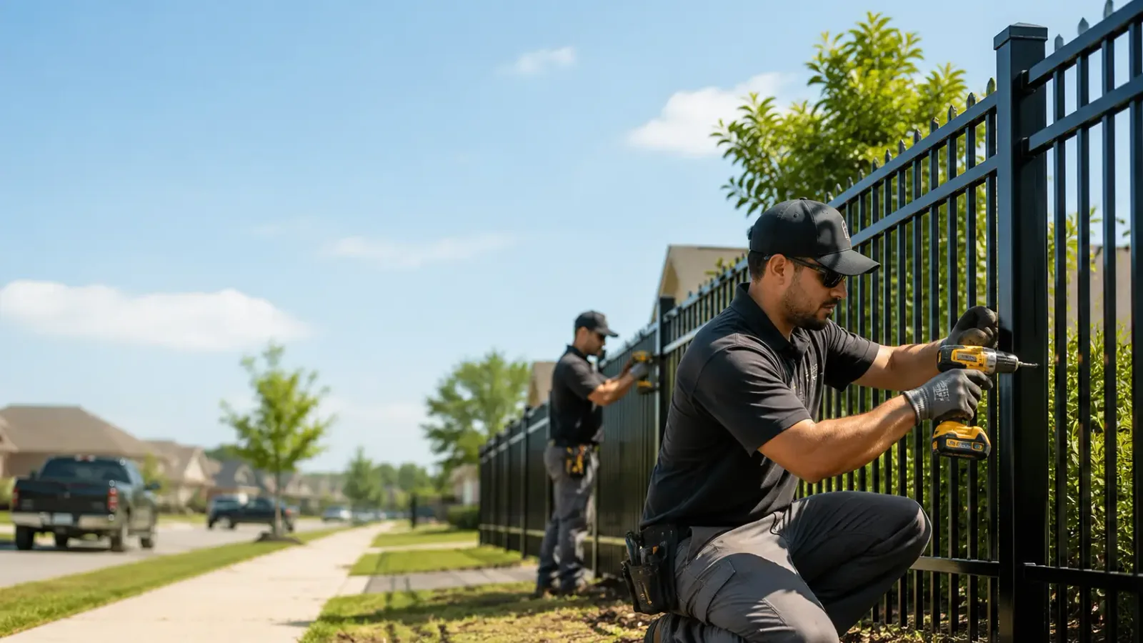 Metal Fence Installation in Londonderry, OH